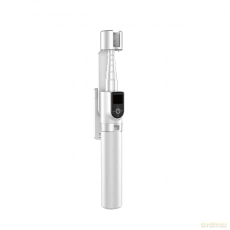 Selfie stick / kijek teleskopowy ze statywem Dudao F18W - biały