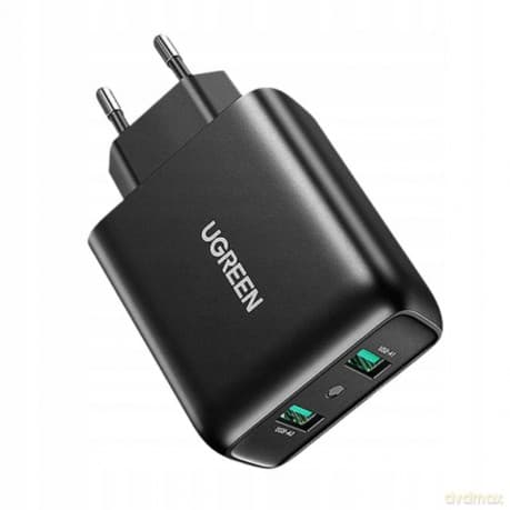 Ugreen ładowarka sieciowa 2xUSB-A 36W QC3.0 czarna (CD161)