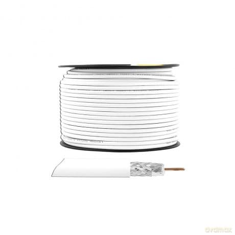 Kabel koncentryczny 1.16Cu 4.8PFE 128x0,12AL 100m rolka