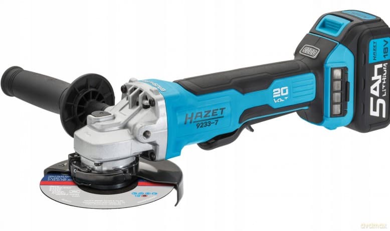 HAZET Akumulatorowa szlifierka kątowa 125mm 5Ah