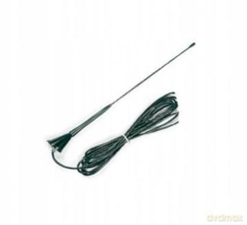 Kufieta Antena Samochodowa Czarna Z Kablem