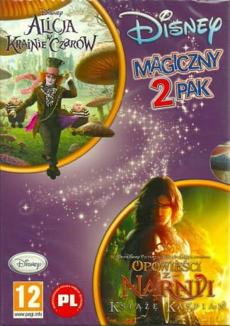 Magiczny 2Pak: Alicja w Krainie Czarów + Opowieści z Narni Książe Kaspian