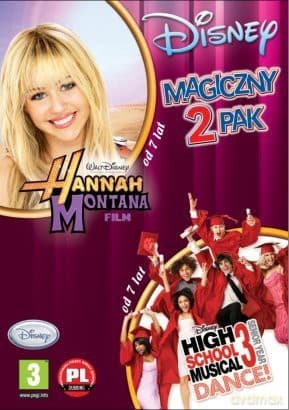 Magiczny 2Pak High School Musical 3: Senior Dance + Hannah Montana Film