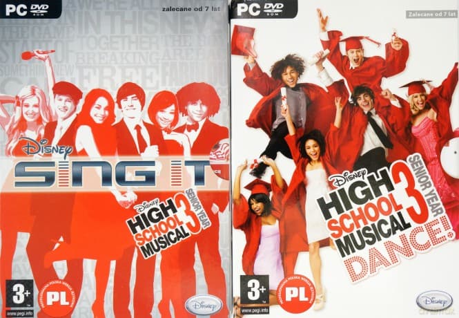2Pak Disney Sing It + High School Musical 3! Dance