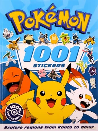 Pokemon 1001 Stickers - Pokemon