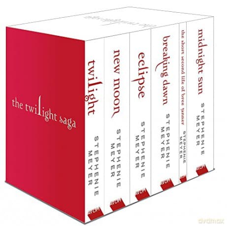 Twilight Saga 6 Book Set White Cover - Stephenie Meyer