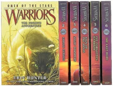 Warriors Omen Of The Stars Box Set Volum - Erin Hunter