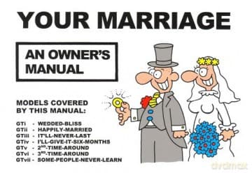 Your Marriage An Owners Manual - Martin Baxendale