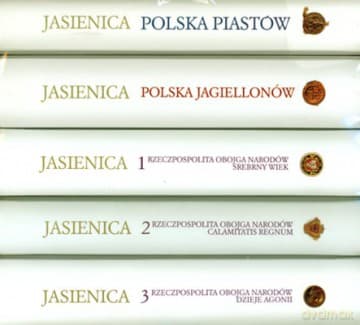 Pakiet 2009 Polska Piastów/Polska Jagielonów/Rzeczpospolita Obojga Narodów Tom 1/2/3 - Paweł Jasienica
