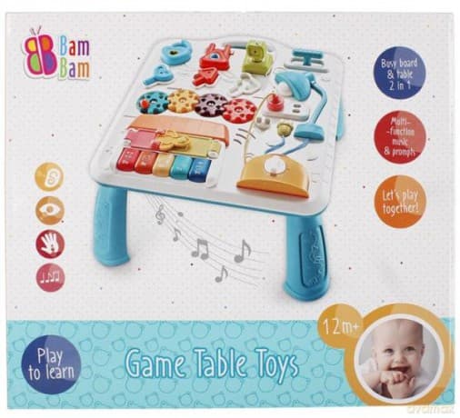 BAM BAM Muzyczny Stoliczek edukacyjny 481793