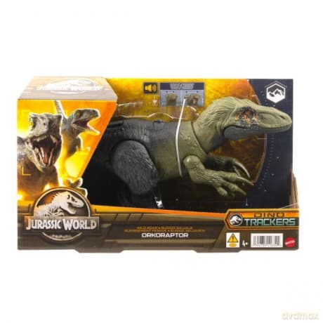 Jurassic World Groźny ryk Dinozaur Orkoraptor HLP21 HLP14