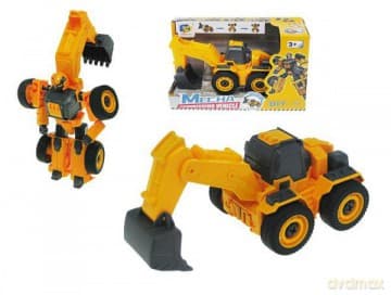 Robot Koparka 16cm do rozkręcania D622-H601B