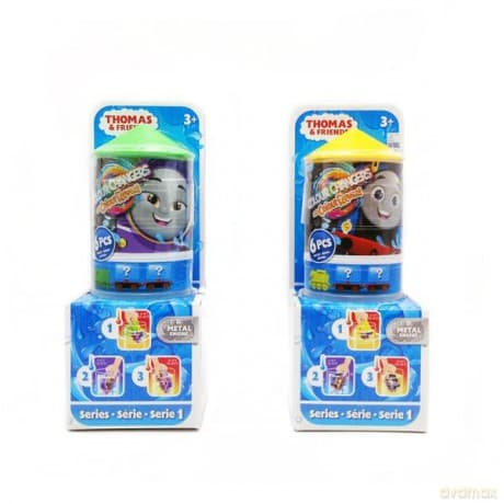 Tomek i Przyjaciele Color Reveal Lokomotywa + wagoniki HNP80 mix