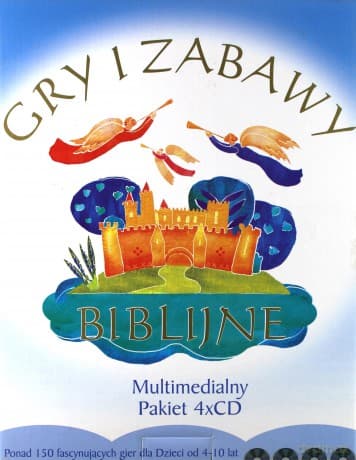 Gry i zabawy biblijne. Pakiet 4 PC CD-ROM