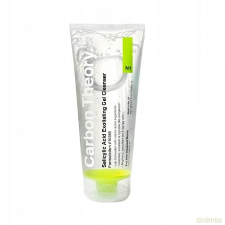 CARBON THEORY Salicylic Acid Oczyszczający Żel do mycia twarzy Exfoliating Gel Cleanser