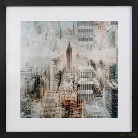GBEYE - Plakat w ramie Empire state of mind by Carmine (40x40cm)