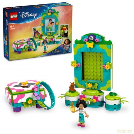 LEGO Disney Animation Podstawka na zdjęcie wraz z pudełkiem na biżuterię Mirabel (43239)
