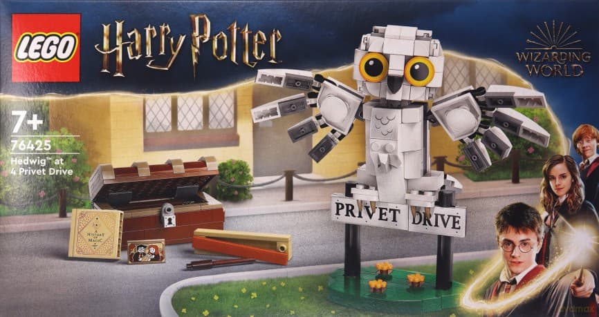 LEGO Harry Potter Hedwiga z wizytą na ul. Privet Drive 4 (76425)