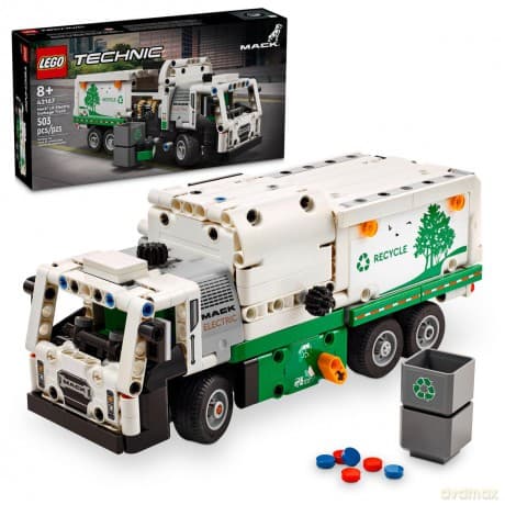 LEGO Technic Śmieciarka Mack LR Electric (42167)