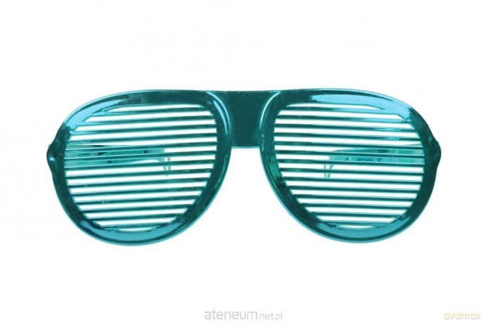 Okulary XXL niebieskie