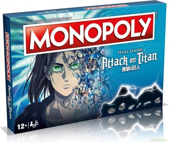 Attack On Titan: The Final Season Monopoly