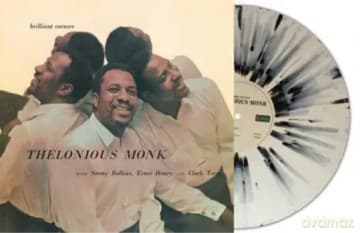 Thelonious Monk: Brilliant Corners (White/Black Splatter)