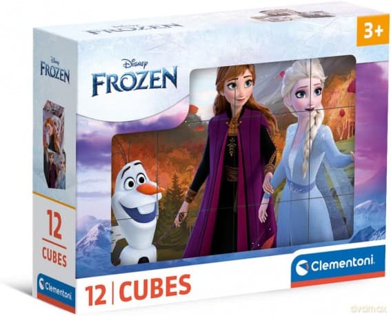 Klocki Frozen 12el