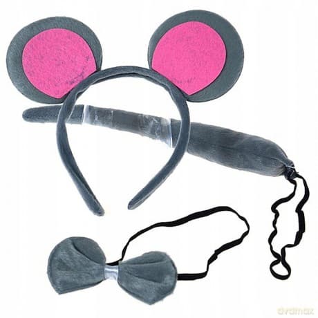 Opaska myszka pluszowa