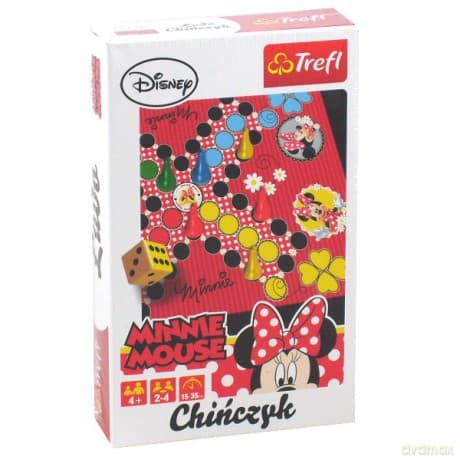 TREFL Chińczyk / Ludo Minnie podróżna (00846) (Disney) (Myszka Miki)