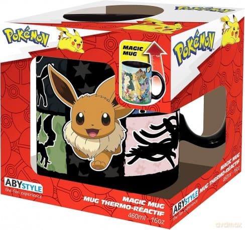 ABYstyle kubek termoaktywny Pokemon - Eevee 460ml