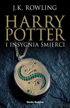 Harry Potter i insygnia śmierci. Harry Potter (czarna edycja) - Joanne K. Rowling