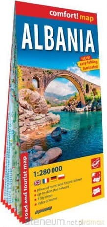 comfort! map Albania 1:280 000