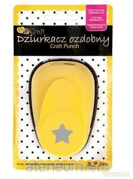 Dziurkacz ozdobny 3,7 cm gwiazda