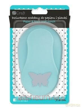 Dziurkacz ozdobny 7,6 cm motyl