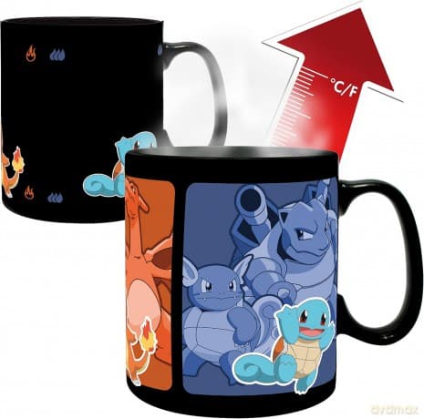 POKEMON Mug Heat Change - Evolve / kubek termoaktywny Pokemon - Evolve - ABS