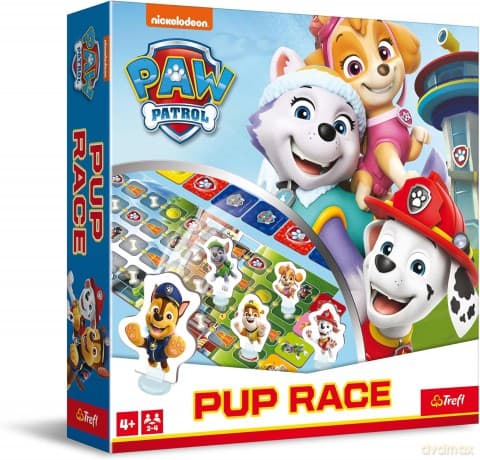 Gra planszowa Paw Patrol Pup Race