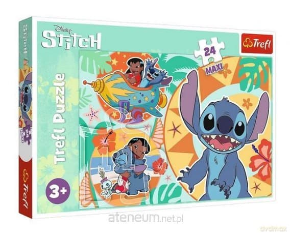 TREFL 24 el. el. Maxi Wesoły dzień Lilo&Stitch