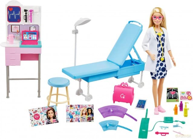Barbie - Medical Doctor Doll and Playset (GWV01)