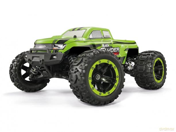 BLACKZON - Slyder MT Turbo 1/16 4WD 2S Brushless - Green (540200)