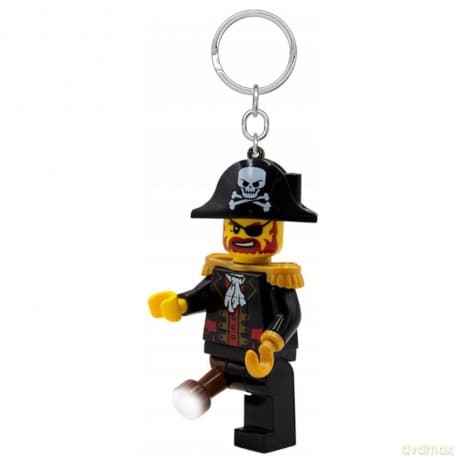 LEGO - Keychain w/LED - Captain Brickbeard (4006036-LGL-KE23H)