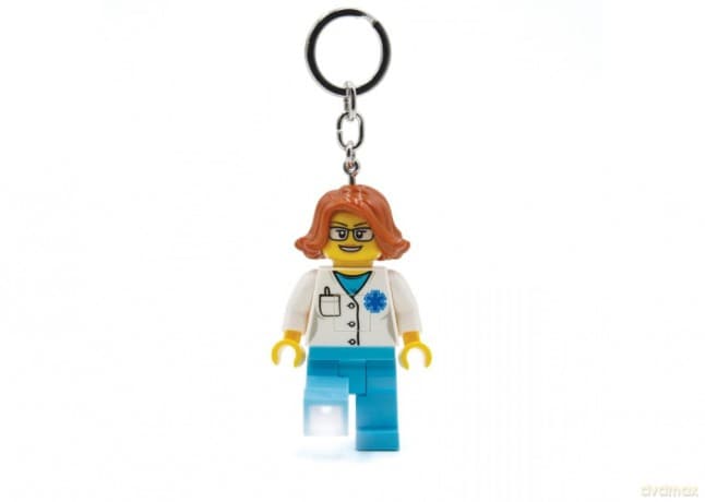 LEGO - Keychain w/LED - Female Doctor (4006036-LGL-KE185H)