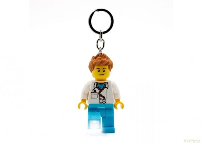 LEGO - Keychain w/LED - Male Doctor (4006036-LGL-KE184H)