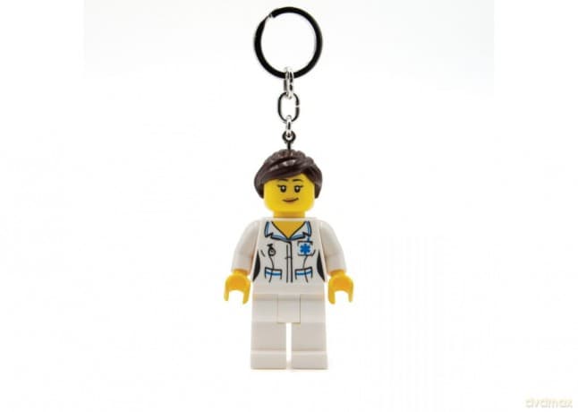 LEGO - Keychain w/LED - Nurse (4006036-LGL-KE186H)