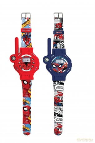 Lexibook - Spider-Man - 2-in-1 Walikie Talkie Watch (200 m) (DMWTW1SP)