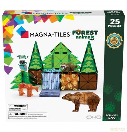 Magna-Tiles - Forest Animals 25 pcs set - (90224)