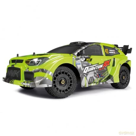 Maverick - QuantumRX Flux 4S 1/8 4WD Rally Car - Fluoro Green (MV150361)