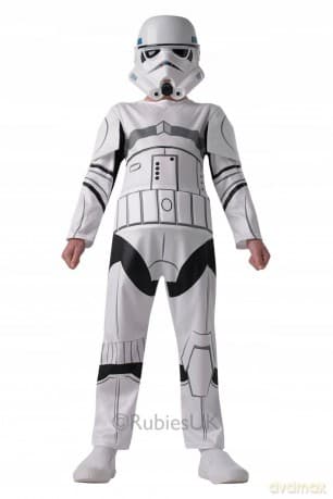 Rubies - Star Wars Costume - Stormtrooper (116 cm)
