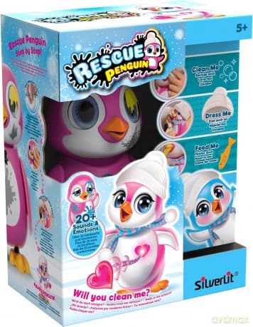 Silverlit - Rescue Penguin - Blue (88652)
