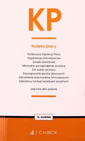 KP. Kodeks pracy oraz ustawy towarzyszące