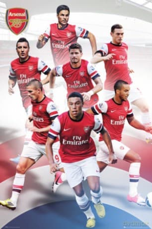 Arsenal Players 12/13